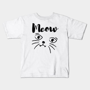 Meow Kitty Kids T-Shirt